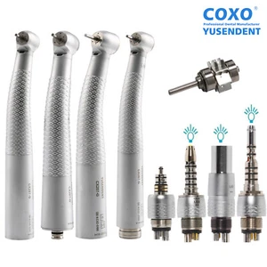 Dental Fiber Optic Turbine LED Handpiece Fit NSK Sirona KaV Coupling CX207G - Picture 1 of 216