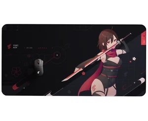 YUKI AIM 2023 DROP 1 KATANA XL mousepad LIMITED Black FPS Mouse Pad 1000 × 500 - Picture 1 of 5