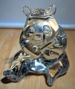 Waterford Panda mit Bambus - Tierfigur, Skulptur! Made in Ireland - Bild 1 von 11