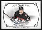 15/16 Upper Deck Champ's #132 Mark Stone On Card Autograph