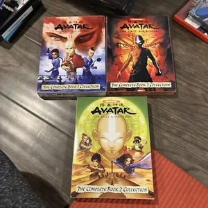 Avatar The Last Airbender The Complete Book Collection 1-3 DVD Lot - Imagen 1 de 5