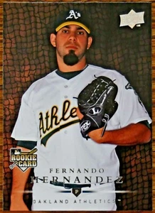 2008 Upper Deck #711 Fernando Hernandez RC Rookie Oakland A's Athletics - Picture 1 of 1