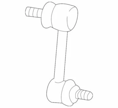 Genuino GM 2003-2010 Pontiac Vibe Suspensión Trasera Estabilizador Eje Eslabón 88971297 Foto 1 de 2