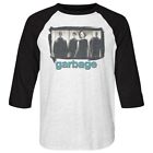 Pre-Sell Garbage Music Licensed Raglan 3/4 Sleeve Shirt