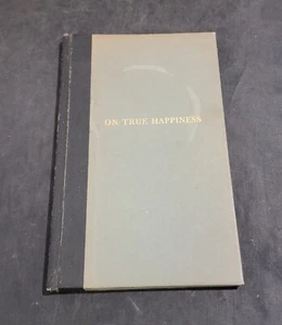 On True Happiness and Other Essays by Ben Franklin 1958 Vintage Book Rare - Imagen 1 de 6