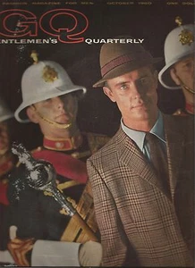 Gentlemen's Quarterly - GQ 1960 London-Duke of Bedford-Douglas Fairbanks Jr. - Imagen 1 de 1