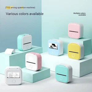 Portable Mini Thermal Label Printer Home Photo Printer Student Wrong Question Pr - Picture 1 of 15