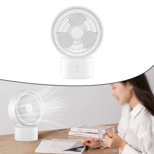 Automatic Shaking Fan Three-blade Fan Design 1800mAh Battery Fan Indoor Cooling - Picture 1 of 10