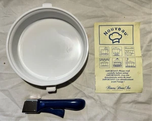 Princess House Nouveau 8" Skillet Bratpfanne blauer Griff Frankreich Kochgeschirr Landhaus - Bild 1 von 5