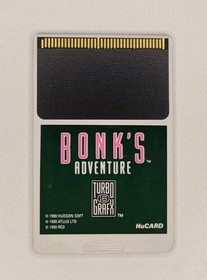 Bonk's Adventure Hucard Only (TurboGrafx-16, 1990) *untested *