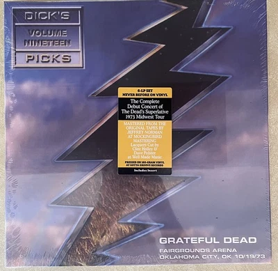 Grateful Dead vinyl box set Dicks Picks Vol. 19 Oklahoma City 10/19/73 #'d 4,500 - Image 1 of 2