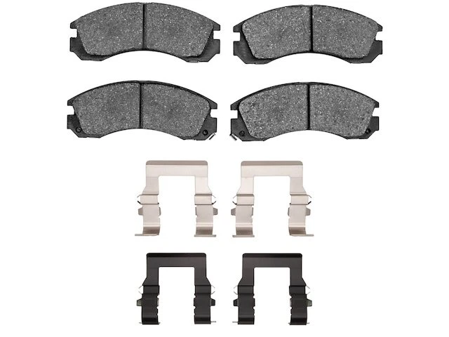 Front Brake Pad Set For 1992-2000 Mitsubishi Eclipse 1993 1994 1995 1996 WJ325ZS — 第 1/1 张图片
