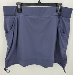 Columbia Skorts Damen XL dunkelblau Shorts mit Rock geraffte Seiten Outdoor - Bild 1 von 9