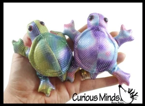 2 COLORES ALEATORIOS Tortuga Arena Animal Juguete - Bolsa de Arena Pesada Animal Plu - Imagen 1 de 7