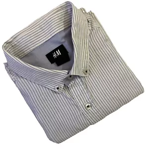 Camisa para mujer H&M con botones talla M azul/blanco a rayas - Imagen 1 de 8