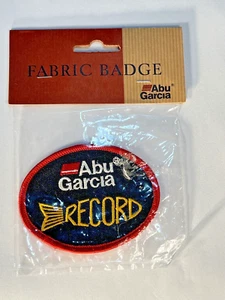 Abu Garcia Record Fabric Badge Brand New Excellent Quality Embroidered Patch - Picture 1 of 4