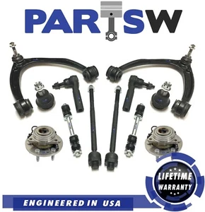 For 08-13 Chevy Silverado GMC Sierra 1500 Control Arm Wheel Bearing Tie Rod 4x4 - Picture 1 of 3