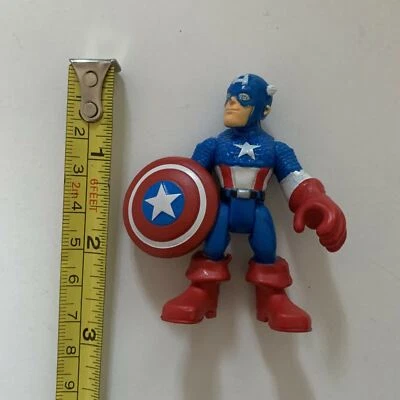 Figura de acción Capitán América 6,5 cm Hasbro 2010 Marvel Foto 1 de 4