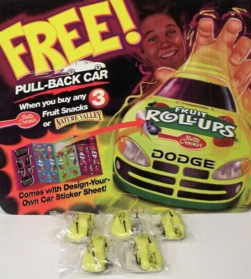 5 piezas Misp 2003 Fruit Roll-ups Promo Richard Petty #43 NASCAR Dodge Intrepid 1:64 Foto 1 de 4