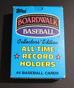1987 Topps Boardwalk Baseball All Time Record Holders Set  44 Cards