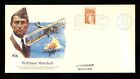 Us Postal History Pioneers Of Flight #26 William Mitchell Nice France 1979