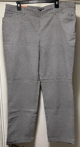Hilary Radley Mid Rise Built-in Tummy Control Pants. Black & Off White Combo XXL - Picture 1 of 5