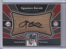2004 Upper Deck Sweet Spot Signatures Barrels Hank Blalock #SS-HB Auto