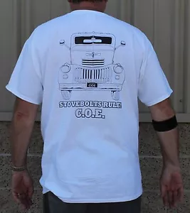 1942 1944 1945 1946 Chevy Truck T Shirt Stovebolts COE Shirt 5XL WHITE - Picture 1 of 5
