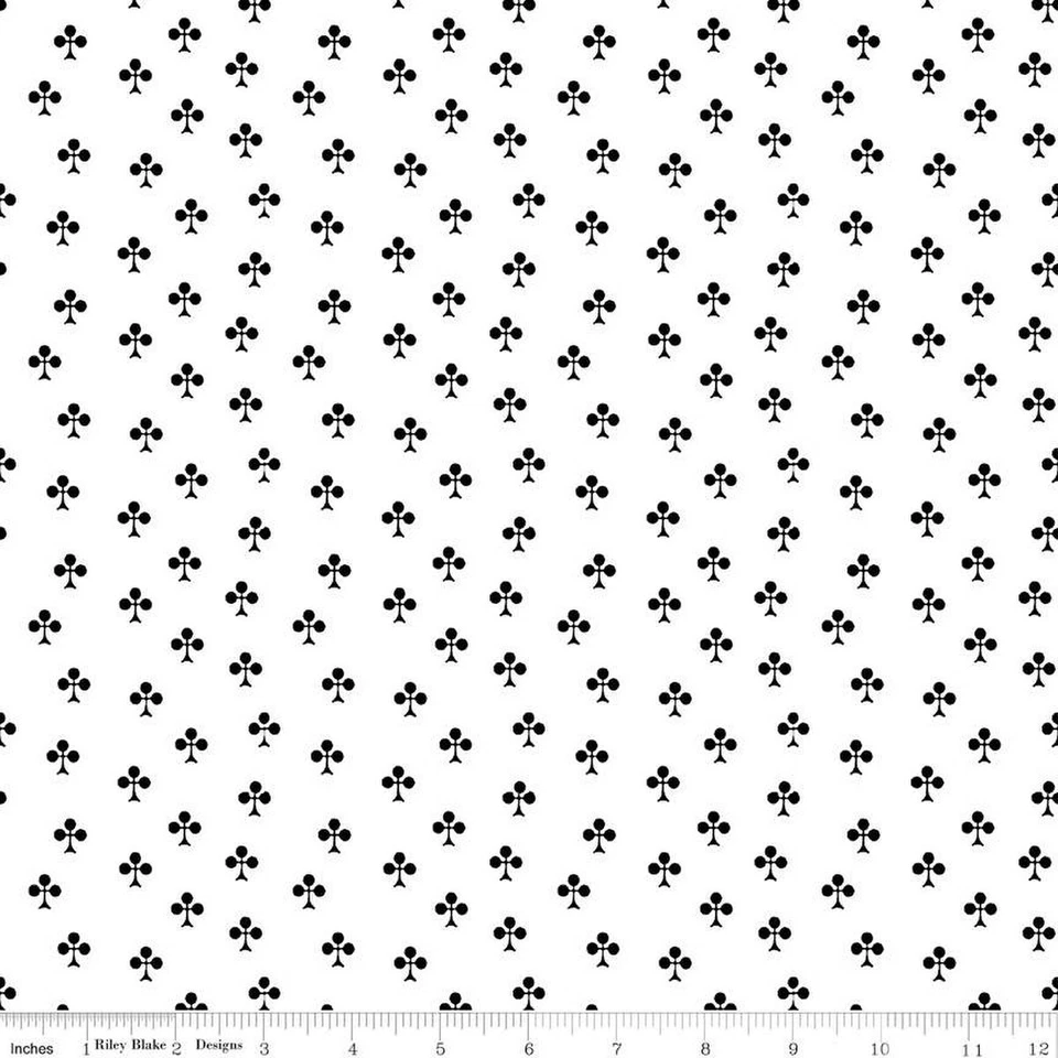 Edredón Fat Quarter Riley Blake "Queen Of 'Ween" blanco de bajo volumen de algodón Foto 1 de 1