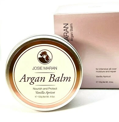 Josie Maran Argan Balm Vanilla Apricot Nourish & Protect 4.6 oz  / 130 gram - Image 1 of 4