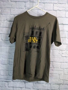 Sam Hunt 2018 Summer Tour Tee Shirt Green Orange Size Large - Picture 1 of 5