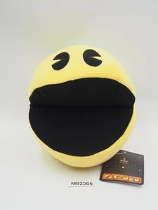 Pac-Man MB2506 Yellow Plush Stuffed 7" TAG Namco Toy Doll Korea - Picture 1 of 8