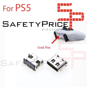 CONECTOR DE CARGA USB TIPO C PARA MANDO SONY PLAYSTATION 5 PS5 GOLD PINS REF924 - Imagen 1 de 1