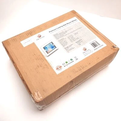 CTA Digital PAD-PARAWW White Locking Tablet Wall Mount Apple iPad Samsung Galaxy - Image 1 of 4