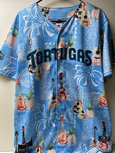 Red's Alfredo Duno 2024 Game Used Worn Daytona Tortugas Trikot TOP AUSSICHT #7 - Bild 1 von 4