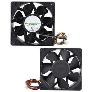 DC12V 1.5A 12CM 4Pin PWM Speed Temperature Control Cooling Fan Cooler 200CFM SG - Afbeelding 1 van 12