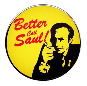 Pin esmalte de 1,15"" Better Call Saul Goodman Breaking Bad programa de televisión título logotipo de 1,15"" FB - Imagen 1 de 5