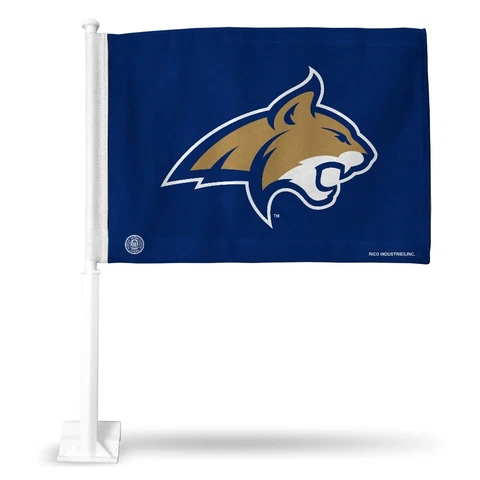 Montana State Bobcats 11X14 Window Mount 2-Sided Car Flag Cover