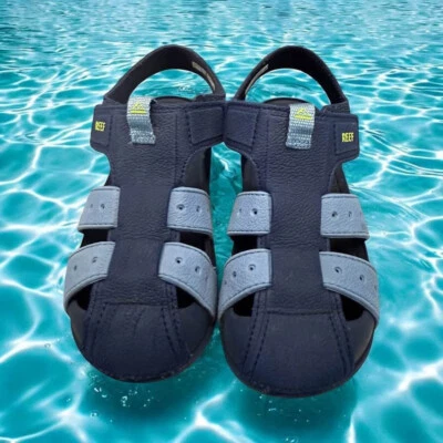 Sandalias impermeables Reef Little Kids dos tonos “Little Water Beachy” - talla 12 Foto 1 de 4