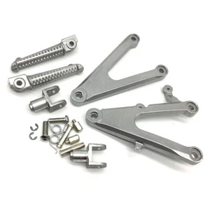 Nuevo soporte para clavijas de pie delantero de motocicleta adecuado para Yamaha YZF-R1 2002-2003 plateado - Imagen 1 de 7