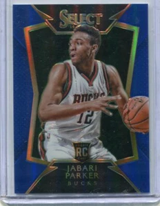 2014-15 Panini Select Jabari Parker RC Rookie Blue Prizm Parallel SP #d 179/249 - Imagen 1 de 2