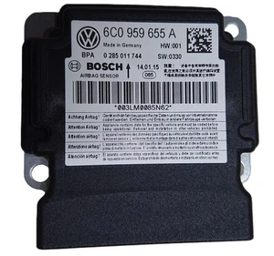 NEUF ORIGINAL CALCULATEUR SENSOR AIRBAG VOLKSWAGEN 6C0959655A  VW POLO  - Imagen 1 de 4