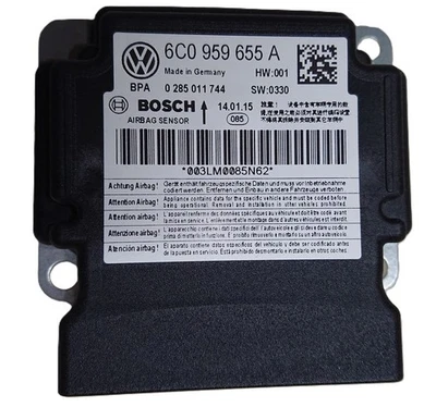 NEUF ORIGINAL CALCULATEUR SENSOR AIRBAG VOLKSWAGEN 6C0959655A  VW POLO  - Imagen 1 de 4