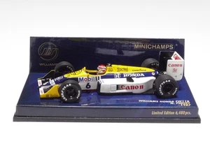 MINICHAMPS 1:43 WILLIAMS HONDA FW11B N. PIQUET 1987 - Picture 1 of 4