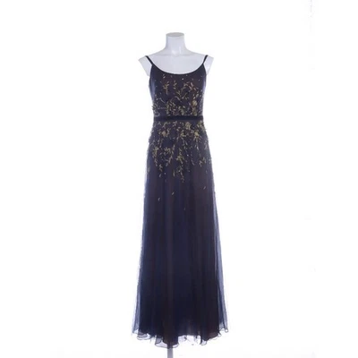 Abendkleid Marchesa Notte Blau Metallic 36 US 6 Neu - Bild 1 von 4
