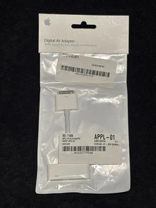 Digital AV HDMI Apple Adapter NEW and ORIGINAL for iPad iPhone iPod MC953ZM/A - Picture 1 of 2