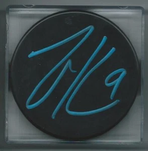 **GFA Vancouver Canucks *ZACH KASSIAN* Signed Blank Puck Z1 COA** - Picture 1 of 1