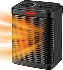 Space Heater Electric Heater for Home and Office Ceramic Small Heater with Therm