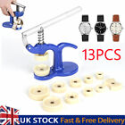 13Pcs Watch Repair Kit Back Case Cover Strap Remover Opener Press Mode Tool Set