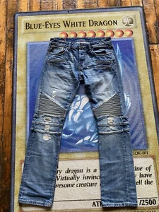 Cult of Individuality Jeans Herren 34x34 Selvedge Denim Rebel Cycle Moto Japan - Bild 1 von 11